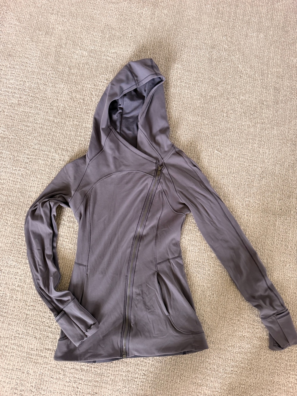lululemon athletica women's full zip hooded jacket